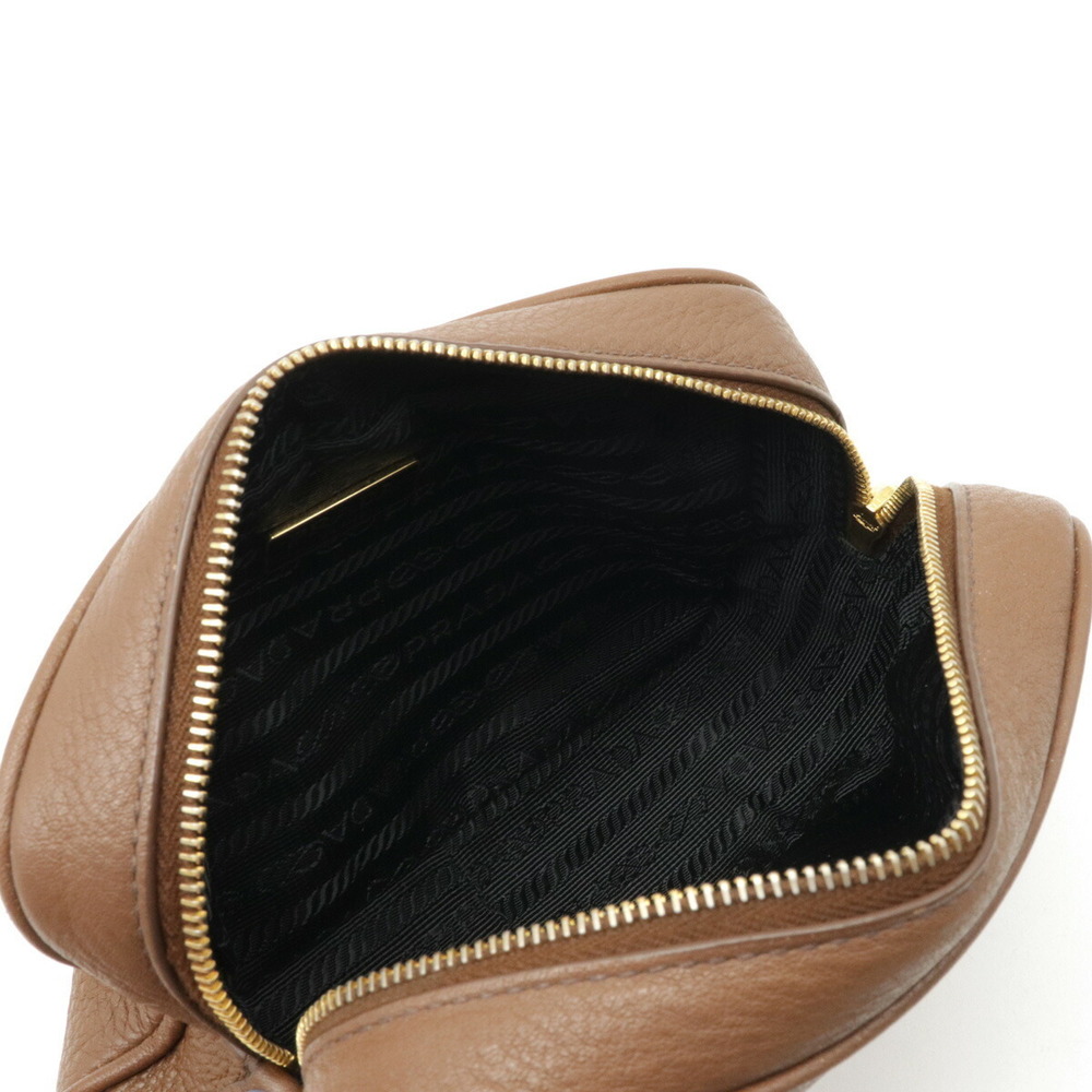 Prada Pouch Accessory Case Brown - image 5